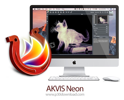 دانلود AKVIS Neon v3.0.425.15814 MacOS - نرم افزار درخشان کردن تصاویر برای مک