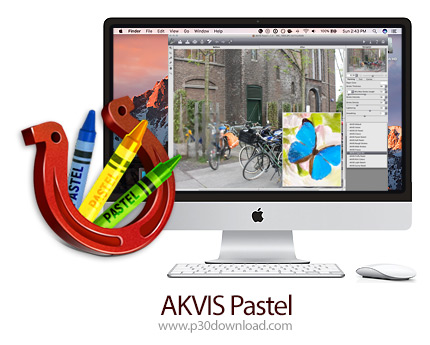 دانلود AKVIS Pastel v4.0.465.16054 MacOS - نرم افزار و پلاگین تبدیل عکس به نقاشی پاستیلی برای مک