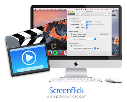 دانلود Screenflick v2.7.45 MacOS - نرم افزار فیلمبرداری از صفحه نمایش برای مک
