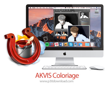 دانلود AKVIS Coloriage v11.0.1274.16191 Stand-Alone & Plugin MacOS - نرم افزار تبدیل عکس سیاه و سفید