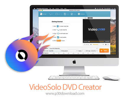 دانلود VideoSolo DVD Creator v5.1.60 MacOS - نرم افزار ساخت دی وی دی و فایل ISO از فرمت های مختلف وی