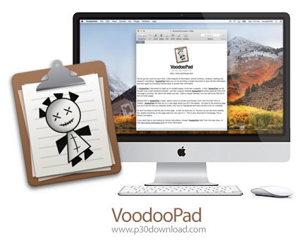 دانلود VoodooPad v5.4.0 MacOS - نرم افزار مدیریت یادداشت برای مک