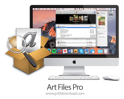 دانلود Art Files Pro v3.4 MacOS - نرم افزار حرفه ای دسته بندی و آرشیو کردن فایل های تصویری و فونت بر