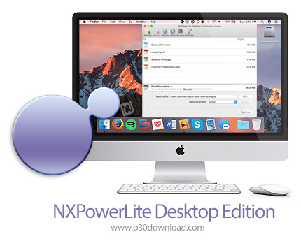 دانلود NXPowerLite Desktop Edition v9.1.2 MacOS - نرم افزار کاهش سایز ارائه ای پاورپوینت برای مک