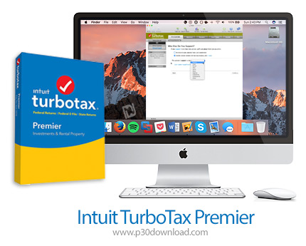 دانلود Intuit TurboTax Premier 2019 Build 2019.r21.037 MacOS - نرم افزار مدیریت سرمایه برای مک