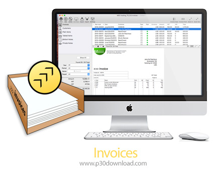 دانلود Invoices v8.26 MacOS - نرم افزار صدور فاکتور و مدیریت صورت حساب ها برای مک