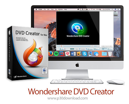 دانلود Wondershare DVD Creator v6.1.8.2 MacOS - نرم افزار ساخت دیسک های دی وی دی به همراه منو برای م