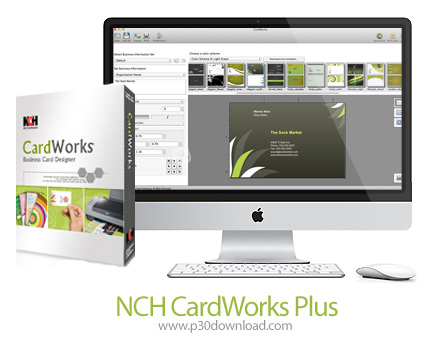 دانلود NCH CardWorks Plus v4.01 MacOS - نرم افزار طراحی کارت ویزیت برای مک