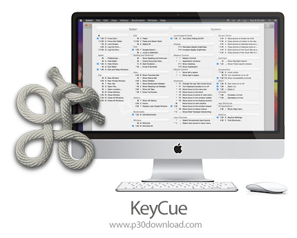دانلود KeyCue v9.10 MacOS - نرم افزار مشاهده و ویرایش کلیدهای میانبر برای مک
