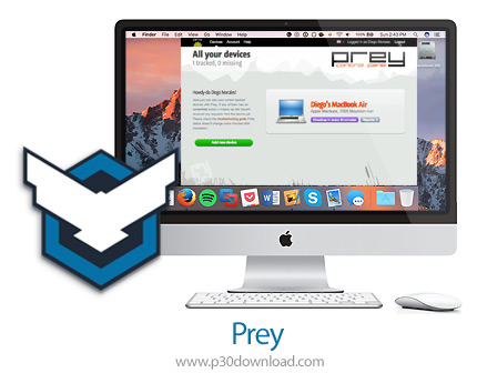 دانلود Prey v1.10.2 MacOS - نرم افزار ضد سرقت و ردیابی لپ تاب برای مک