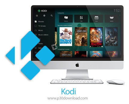 دانلود Kodi v20.4 MacOS - نرم‌افزار پخش کننده فیلم و موسیقی برای مک