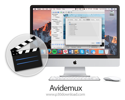 دانلود Avidemux for Mac v2.8.0 MacOS - نرم افزار ویرایش و برش فایل های ویدئویی برای مک