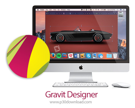 دانلود Gravit Designer v3.4.1 MacOS - نرم افزار طراحی و تصویرسازی حرفه ای برای مک