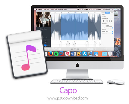 دانلود Capo v3.7.4 MacOS - نرم افزار کم کردن سرعت پخش آهنگ برای مک