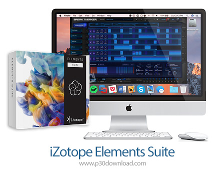 دانلود iZotope Elements Suite v2.00 MacOS - مجموعه پلاگین های میکس و مسترینگ برای مک