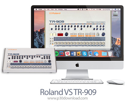 دانلود Roland VS TR-909 v1.03 MacOS - وی اس تی درام برای مک