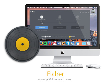 [مکینتاش] دانلود Etcher v1.5.104 MacOSX – نرم افزار ساخت دیسک های بوتیبل برای مک