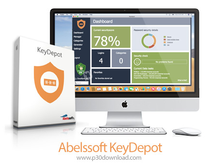 دانلود Abelssoft KeyDepot 2018 v5.4 MacOS - نرم افزار مدیریت کلمه های عبور برای مک
