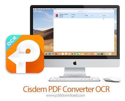 دانلود Cisdem PDF Converter OCR v7.5.0 fix MacOS - نرم افزار بازگشایی رمز فایل های PDF برای مک