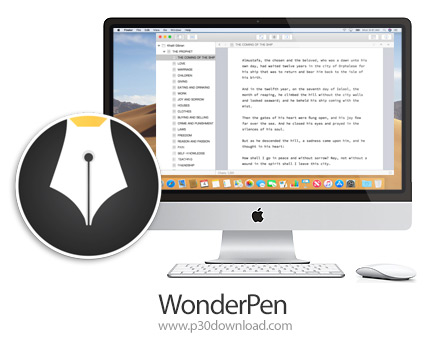 دانلود WonderPen v2.2.0 MacOS - نرم افزار ویرایشگر قدرتمند متن برای مک