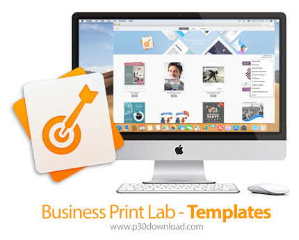 دانلود Business Print Lab - Templates v3.3.3 MacOS - نرم افزار قالب های تجاری آماده برای مک