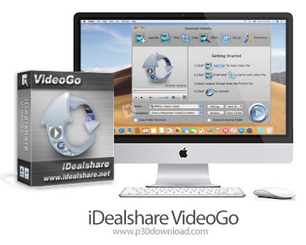 دانلود iDealshare VideoGo v6.6.4 MacOS - نرم افزار قدرتمند تبدیل فایل های صوتی و تصویری برای مک