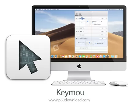 دانلود Keymou v1.2.10 MacOS - نرم افزار کنترل موس با کیبورد برای مک