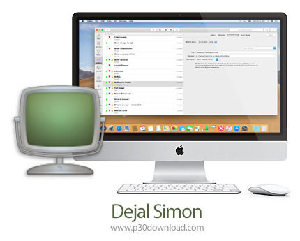 دانلود Dejal Simon v4.3.1 MacOS - نرم افزار نظارت بر روی وب سایت ها و هاست برای مک