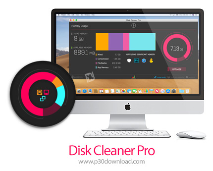 دانلود Disk Cleaner Pro v1.8 MacOS - نرم افزار بهینه سازی و بهبود عملکرد برای مک