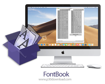 دانلود FontBook v5.3.1 (57) MacOS - نرم افزار مدیریت فونت ها برای مک