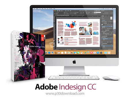 دانلود Adobe Indesign CC 2019 v14.0.3 MacOS - نرم افزار ادوبی ایندیزاین سی سی برای مک
