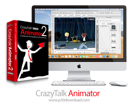 دانلود Reallusion CrazyTalk Animator v3.31.3514.2 Pipeline MacOS - نرم افزار ساخت چهره های متحرک و س