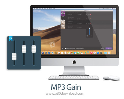 دانلود MP3 Gain v5.3.0 MacOS - نرم افزار تنظیم صدای فایل های صوتی ام پی تری برای مک