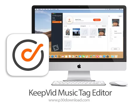 دانلود KeepVid Music Tag Editor v5.4.2 MacOS - نرم افزار اضافه کردن و ویرایش تگ های ID3 و کاور به فا