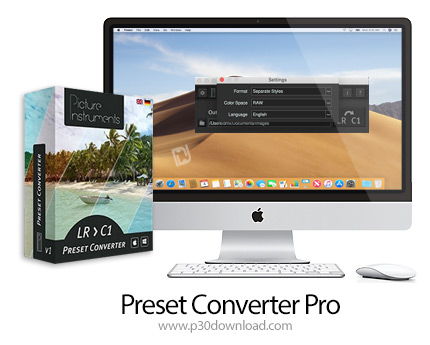 دانلود Picture Instruments Preset Converter Pro v1.1.0 MacOS - نرم افزار تبدیل پریست های لایتروم به 