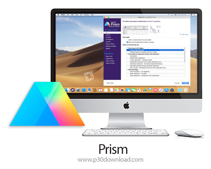 دانلود Prism v9.5.0 MacOS - نرم افزار حل مسائل مربوط به آمار و گراف های علمی برای مک