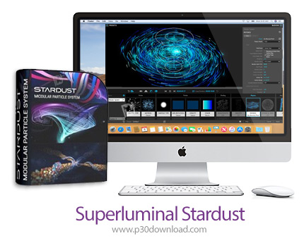 دانلود Superluminal Stardust v1.2.1 MacOS - پلاگین ساخت ذرات سه بعدی در افترافکت برای مک