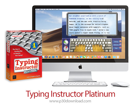 دانلود Typing Instructor Gold v22.1.3 MacOS - نرم افزار آموزش مهارت های تایپ کردن برای مک