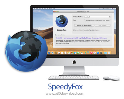 دانلود SpeedyFox v1.6 MacOS - نرم افزار افزایش سرعت مرورگرهای فایرفاکس برای مک
