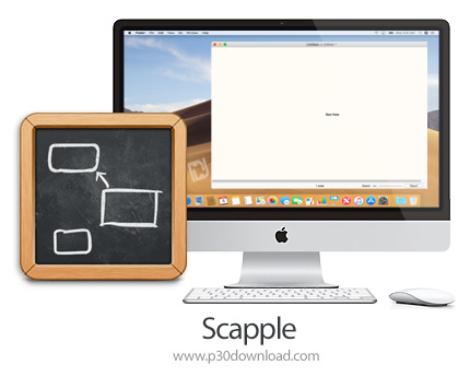 دانلود Scapple v1.4.2 MacOS - نرم افزار یادداشت و سازماندهی افکار برای مک