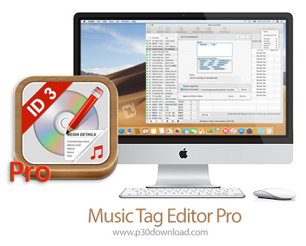 دانلود Music Tag Editor Pro v7.3.0 MacOS - نرم افزار شناسایی و ویرایش داده های مربوط به فایل های موس
