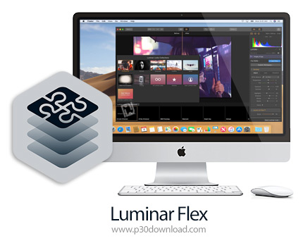 دانلود Luminar Flex v1.1.0 MacOS - نرم افزار اضافه کردن فیلتر های حرفه ای به عکس برای مک