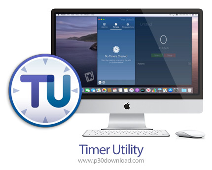 دانلود Timer Utility 5 v1.0.0 MacOS - نرم افزار ابزارهای مدیریت زمان برای مک