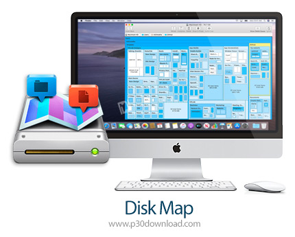 دانلود Disk Map v2.6 MacOS - نرم افزار تحلیل و مدیریت هارد دیسک برای مک