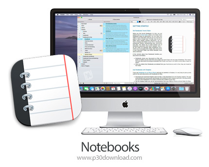 دانلود Notebooks v2.4.3 MacOS - نرم افزار ساخت انواع کتاب برای مک