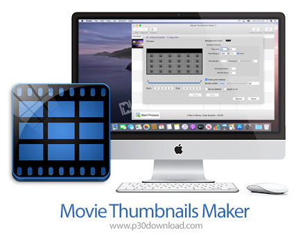 دانلود Movie Thumbnails Maker v4.3.1 MacOS - نرم افزار ساخت کاتالوگ تصویری برای فایل های ویدئویی برا