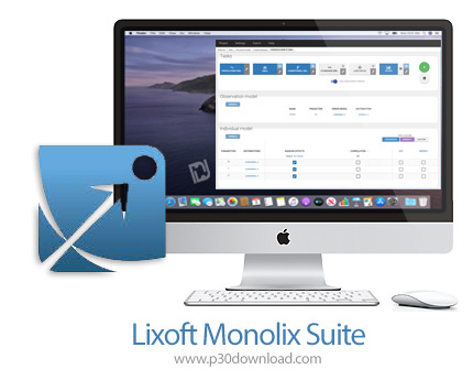 دانلود Lixoft Monolix Suite 2019 R2 MacOS - نرم افزار مدل‌سازی و توسعه دارو برای مک