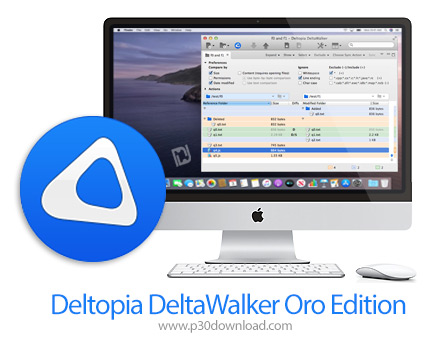 دانلود Deltopia DeltaWalker Oro Edition v2.5.6.202005050011 MacOS - نرم افزار مقایسه و همگام سازی پی
