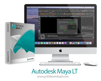 دانلود Autodesk Maya LT 2020 MacOS - نرم افزار مایا، انیمیشن سازی و ساخت مدل‌های سه بعدی برای مک