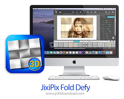 دانلود JixiPix Fold Defy v1.02 MacOS - نرم افزار ایجاد سایه روشن های سه بعدی در عکس ها برای مک